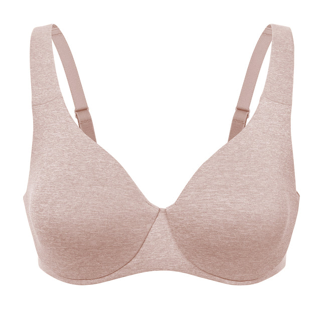 Women's Cameo Plus Size Seamless Full-Coverage Unlined Cup Smooth Bra  -  GeraldBlack.com