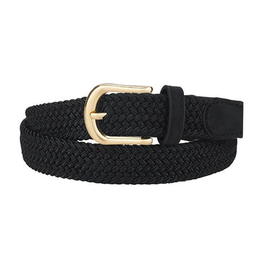 Women's Casual Adjustable Big-Size Metal Pin Buckle Elastic Belts  -  GeraldBlack.com