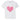 Women's Casual Flower Heart Design Cotton Short Sleeve T-Shirts  -  GeraldBlack.com