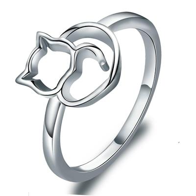 Women's Charm Mickey Cat Dog Shape Wedding Engagement Ring - SolaceConnect.com