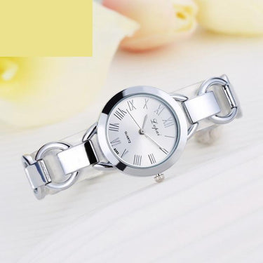 Women's Classic Fashion Gold Alloy Luxury Quartz Bracelet Watches - SolaceConnect.com