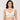 Women's Cloud Pattern Full Coverage Front Closure Non-Padded X-shape Back Bra  -  GeraldBlack.com