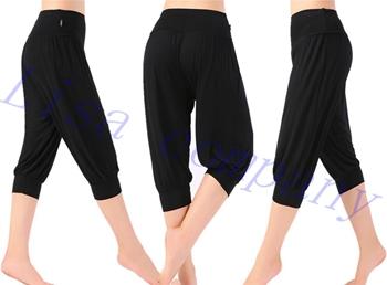 Women's Colorful Bloomers Full-Length Pants for Yoga and Taichi Dance - SolaceConnect.com