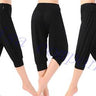 Women's Colorful Bloomers Full-Length Pants for Yoga and Taichi Dance - SolaceConnect.com