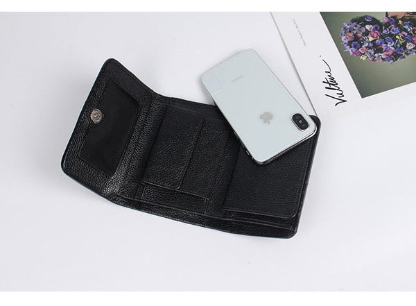 Women's Colorful Printed Designer Genuine Stingray Leather Short Wallet  -  GeraldBlack.com