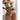 Women's Crossed Neck Plaid Print Pattern Bra and Thong Bikini Swimwear  -  GeraldBlack.com