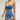 Women's Denim Party Strapless Zippers Tight Tank Tops Slit Mini Skirts  -  GeraldBlack.com