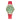 Women's Diamond Emerald Slim Dial Genuine Leather Quartz Watch  -  GeraldBlack.com