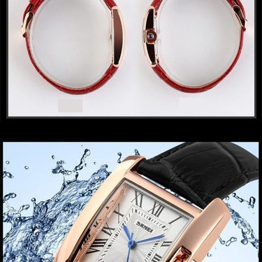 Women's Elegant Retro Fashion Casual Leather Quartz Watch - SolaceConnect.com