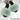 Women's Emerald Green Summer Fox Fur Rivet Decor House Slippers  -  GeraldBlack.com