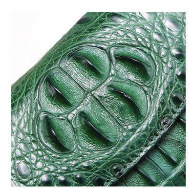 Women's Exotic Crocodile Skin Genuine Alligator Leather Long Wallet  -  GeraldBlack.com