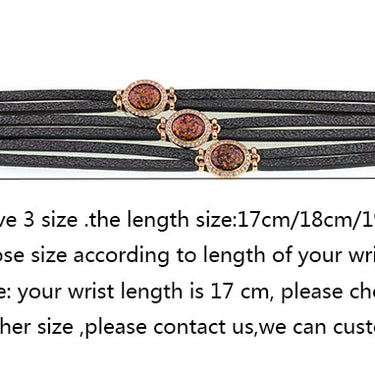 Women's Fashion Bohemia Charm Colorful Zinc Alloy Leather Bracelets  -  GeraldBlack.com