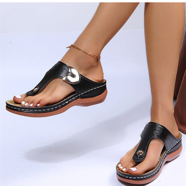 Women's Fashion Casual Open Toe Outdoor Walking Slip-On Sandals  -  GeraldBlack.com