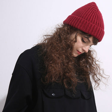 Women's Fashion Winter Casual Knitted Colorful Warm Wool Beanie Hat  -  GeraldBlack.com