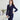 Women's Formal Uniform Design Single Breasted Blazer 4 Pieces Set  -  GeraldBlack.com