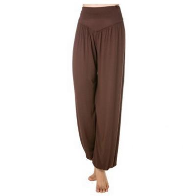 Women's High Waist Soft Modal Loose Long Yoga Pants for Tai Chi Dance - SolaceConnect.com