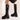 Women's Knee High Boots Autumn Winter Cozy Soft Thick Sole Platform Zipper Modern Boots Shoes 42  -  GeraldBlack.com