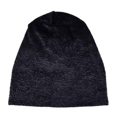 Women's Knitted Velvet Beanie Hats and Skullies for Winter - SolaceConnect.com