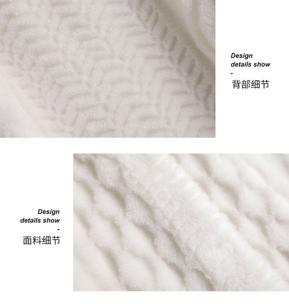 Women's Korean Fashion Short Wool Fur Winter Solid Color Jacket  -  GeraldBlack.com