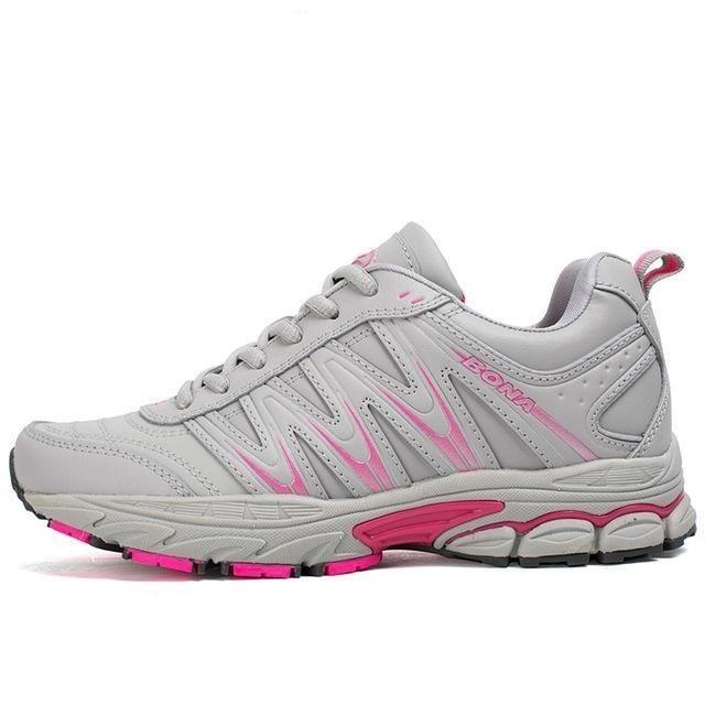 Women's Lace Up Sports Shoes for Outdoor Jogging Walking & Athletic Use - SolaceConnect.com
