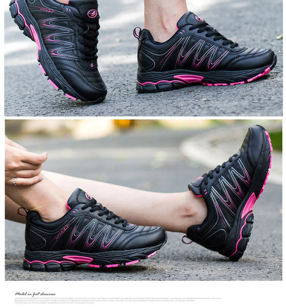 Women's Lace Up Sports Shoes for Outdoor Jogging Walking & Athletic Use  -  GeraldBlack.com