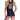 Women's Large Size Black Retro Shorts Push Up Tankini Set Bathing Suit - SolaceConnect.com