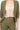 Women's Light Olive 3' and '4 Sleeves Blazer & Skinny Capri Pants set - SolaceConnect.com