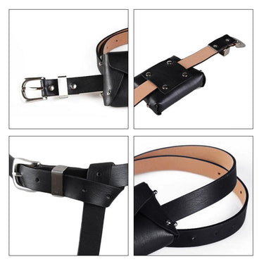 Women's Luxury Pin Buckle Belt with Bag for Jeans and Casual Wear  -  GeraldBlack.com