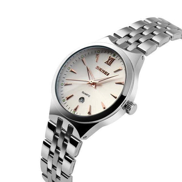 Women's Luxury Sports Fashion Full Steel Dive 50m Quartz Wristwatch - SolaceConnect.com