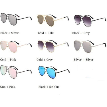 Women's Oversized Pilot Designer Fashion Luxury Shades Sunglasses - SolaceConnect.com