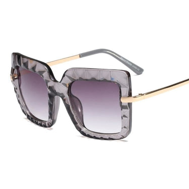 Women's Oversized Square Shades Luxury Sunglasses in Hot Vintage Trends  -  GeraldBlack.com