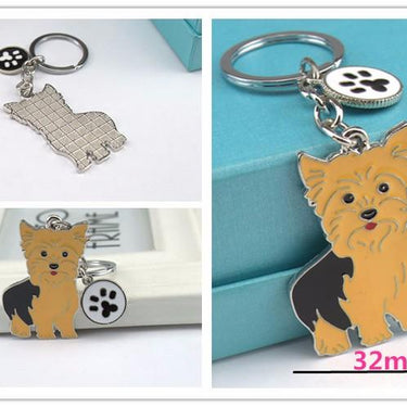 Women's Pet Chihuahua Dog Design Key Chain Bag Pendants Key Buckle - SolaceConnect.com
