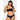 Women's Plus Size Black Full-Figure Wire-Free Front Closure Posture Bra  -  GeraldBlack.com