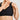 Women's Plus Size Cotton Black Lace Front Closure Non-Padded Wireless Bra - SolaceConnect.com