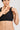 Women's Plus Size Cotton Black Lace Front Closure Non-Padded Wireless Bra - SolaceConnect.com