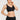 Women's Plus Size Cotton Black Lace Front Closure Non-Padded Wireless Bra - SolaceConnect.com