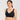 Women's Plus Size Cotton Black Lace Front Closure Non-Padded Wireless Bra  -  GeraldBlack.com