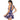 Women's Plus Size Mesh High Neck Push Up Skirt Swimdress Swimwear Swimsuit - SolaceConnect.com