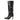 Women's Pointed Toe Thin Heels Pleated Knee High Boots for Women Wide Calf Warm Winter Shoes 43  -  GeraldBlack.com