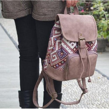 Women's Printed Canvas Shoulder School &amp; Travel Bags for Teenagers - SolaceConnect.com