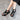 Women's Retro Casual Genuine Heel Open Toe Back Zipper Leather Sandals  -  GeraldBlack.com