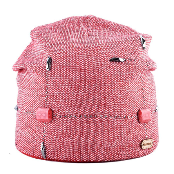 Women's Rhinestone Winter Warm Knitted cap Skullies and Beanies - SolaceConnect.com