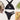 Women's Sexy Cut Out Thong and Padded Halter Top Two Piece Bikini Set  -  GeraldBlack.com