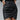 Women's Sexy Faux Leather Ruched Asymmetrical Bodycon Mini Skirts  -  GeraldBlack.com