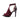 Women's Sexy Thin High Heels Pumps Fashion Concise Buckle Ankle Wrap Black Open Toe Summer Shoes Size 43  -  GeraldBlack.com