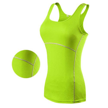 Women's Sexy Tight Sleeveless Vest Shirt for Gym Sports Fitness Running - SolaceConnect.com