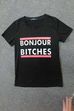 Women's Short Sleeve Printed Summer Fashion Casual T-Shirt Tops - SolaceConnect.com