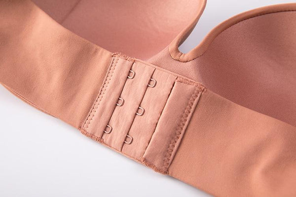 Women's Silicone Bands Strapless Seamless Lift Bra in Taupe Color - SolaceConnect.com