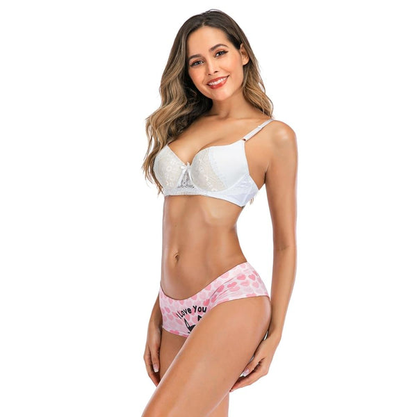 Women's Skin-Friendly Comfort Funny Cat Printing Underwear Lingerie Panties - SolaceConnect.com