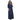 Women's Slash Neck Lantern Sleeve Solid Long Maxi Dress for Evening Party  -  GeraldBlack.com